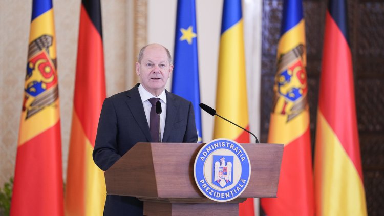 Olaf Scholz: Republica Moldova face parte din familia noastră europeană