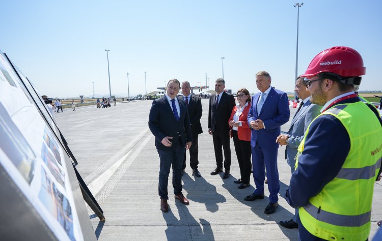 Iohannis: Este o dovadă că pot fi duse la capăt proiecte majore de infrastructură