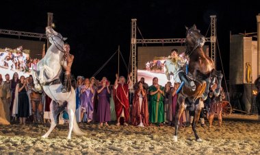 Spectacolul LA MARGINEA IMPERIULUI, o lecție de istorie pe viu, la Cetatea Tropaeum Traiani