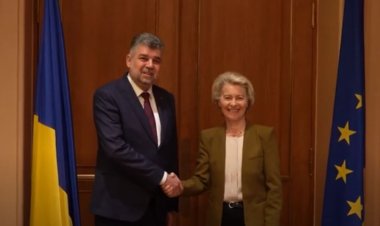 Ciolacu, discuţie cu Ursula von der Leyen despre securitatea la Marea Neagră, PNRR şi Schengen
