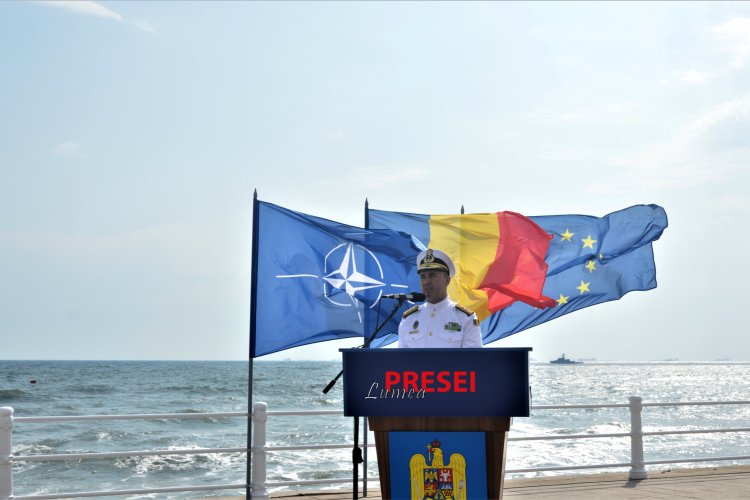 Viceamiralul Panait: Forţele Navale & furnizor de securitate atât în Marea Neagră, cât şi în Mediterană