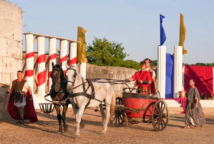 Spectacolul de reconstituire istorică LA MARGINEA IMPERIULUI, continuă, la Cetatea Capidava