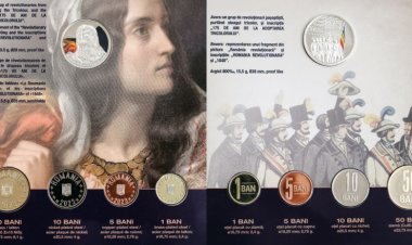 BNR lansează un set de monetărie cu tema 175 de ani de la adoptarea tricolorului