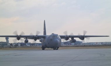 Aeronava C-130H2 Hercules a intrat în serviciul Forțelor Aeriene Române