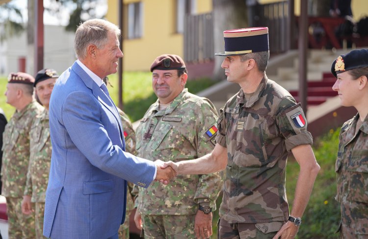 Iohannis: Împreună cu aliații vom întări pe mai departe structurile NATO din România