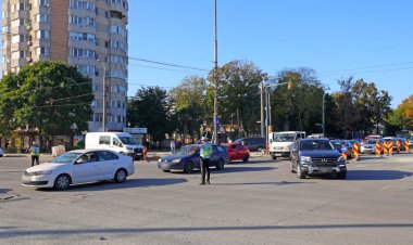 Semaforizarea este întreruptă în intersecția de la I.C.I.L. Constanța pentru lucrări de modernizare