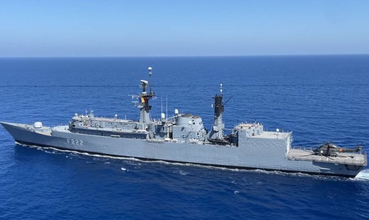 Fregata Regina Maria revine în ţară la finalul unei misiuni NATO în Marea Mediterană