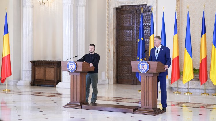 Iohannis: Ne dorim ca minoritatea română din Ucraina şi cea ucraineană din România să aibă drepturi similare