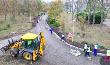 Au început lucrările de modernizare a Parcului Tăbăcărie din Constanța