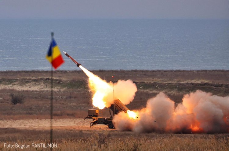 Primele trageri reale cu rachetele Patriot Spark 23 intrate în dotarea Forţelor Aeriene Române, la Capu Midia