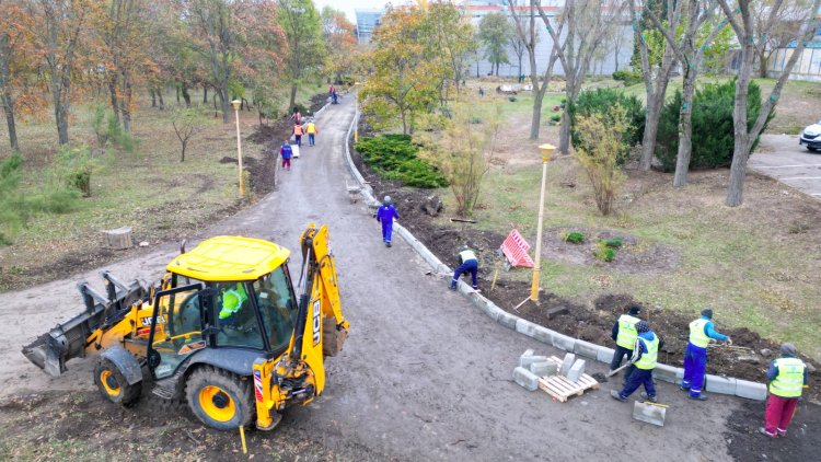 Au început lucrările de modernizare a Parcului Tăbăcărie din Constanța