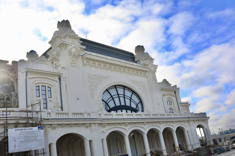 FOTO Cum arată clădirea Cazinoului în prezent, cu jumătate de an înainte de inaugurare