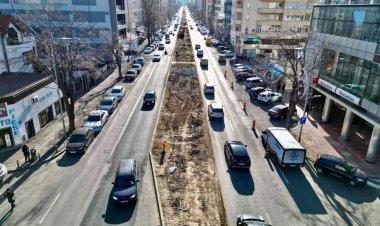 Un nou tronson al bulevardului Mamaia a intrat în reabilitare