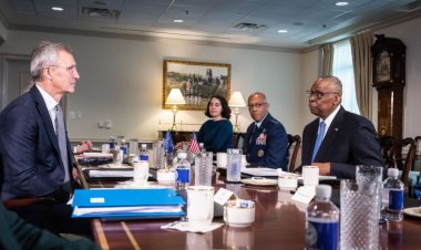 Ajutorul pentru Ucraina, în centrul vizitei secretarului general al NATO la Washington