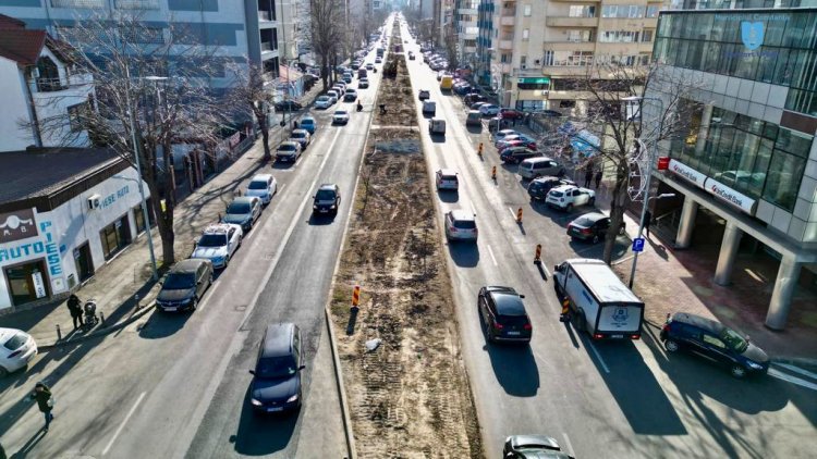 Un nou tronson al bulevardului Mamaia a intrat în reabilitare