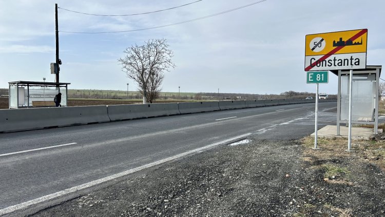 Limita de viteză între Valu lui Traian și Constanța, majorată de la 50 la 70km/oră