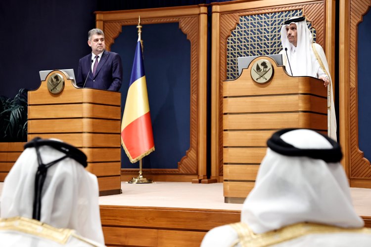 Ciolacu: Am discutat în Qatar despre investiții majore în infrastructură, energie, agricultură