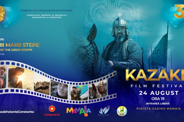 Festivalul Filmului Kazah, în acest weekend, în Piațeta Cazino din Mamaia