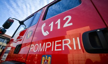 Incendiu la Poarta 10 a Portului Constanța Sud Agigea