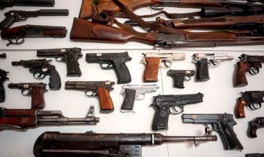 Poliția Română a prezintat armele găsite la Horațiu Potra