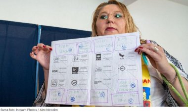 Diana Șoșoacă, circ la secția de votare: La alegeri ilegale și neconstituționale, nu pot să votez decât la vedere