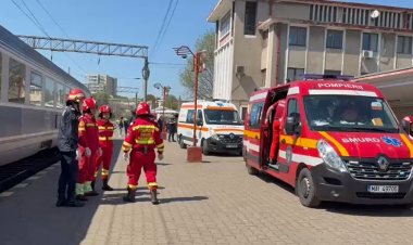 Accident feroviar în județul Constanța. A fost activat Planul Roșu de Intervenție