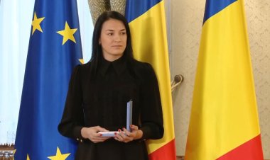 Cristina Neagu, decorată de președintele interimar Ilie Bolojan: Astăzi sărbătorim un fenomen al handbalului românesc și mondial