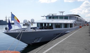 150 de turiști străini au sosit în Portul Constanța la bordul navei fluviale L’Europe