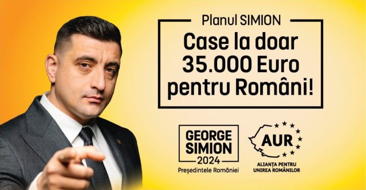 George Simion i-a mințit pe români. Nu a vrut niciodată să ofere case la 35.000 de euro