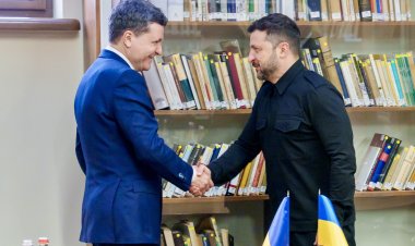 Nicușor Dan - întâlnire la Vilnius cu Volodimir Zelenski: România va continua să fie alături de Ucraina