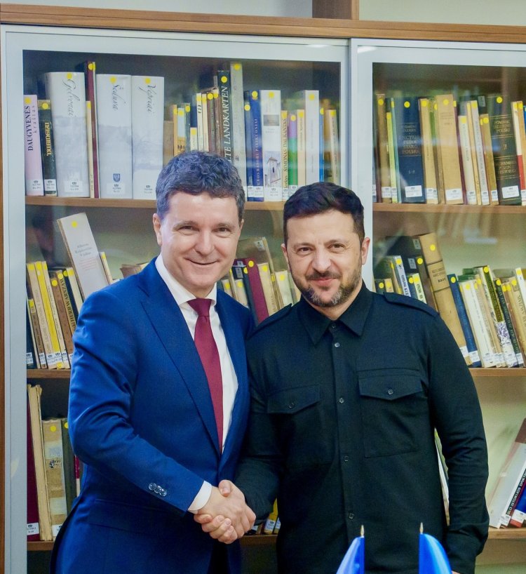 Zelenski: Îi mulțumesc lui Nicușor Dan pentru asigurarea că Ucraina poate conta pe sprijinul continuu al României