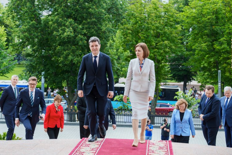 Nicușor Dan: Proiectul cel mai important al Republicii Moldova - aderarea la UE; aveți sprijinul nostru