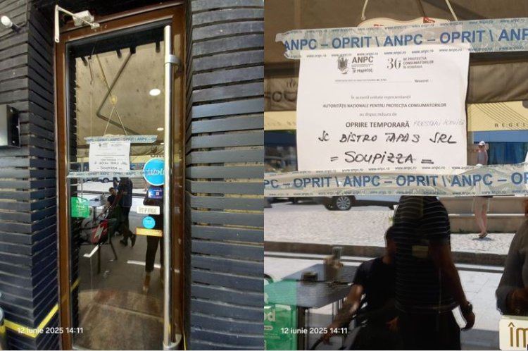 CONSTANȚA: Nereguli grave descoperite la restaurantul Soupizza din Centrul Vechi. A fost dispusă oprirea activității
