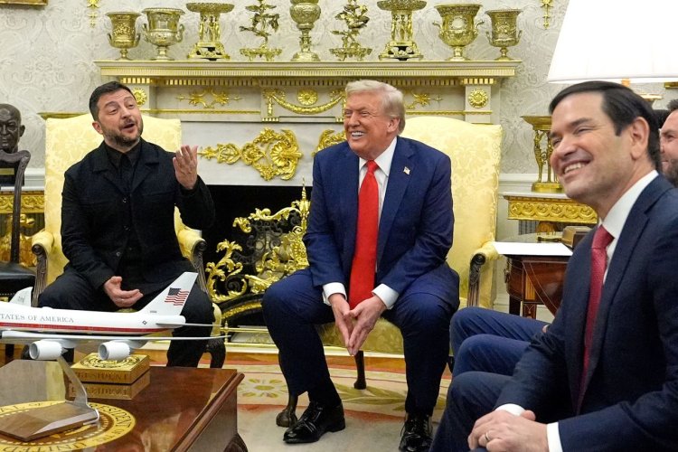 Trump l-a primit pe Zelenski la Casa Albă. Trump: Poporul Ucrainei suferă, e timpul să se facă pace