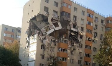 Explozie puternică la un bloc din Bucureşti. Doi oameni au murit.