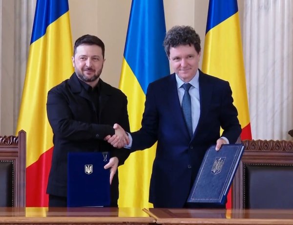 Nicușor Dan și Volodimir Zelenski au semnat Parteneriatul strategic și alte documente în domeniul apărării și energiei