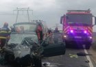 Accident rutier pe DN22, între Săcele şi Gura Dobrogei. Două persoane şi-au pierdut viaţa