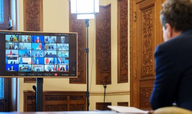 Nicușor Dan: Am discutat despre cooperarea în domeniul securității la reuniunea privind Strâmtoarea Ormuz