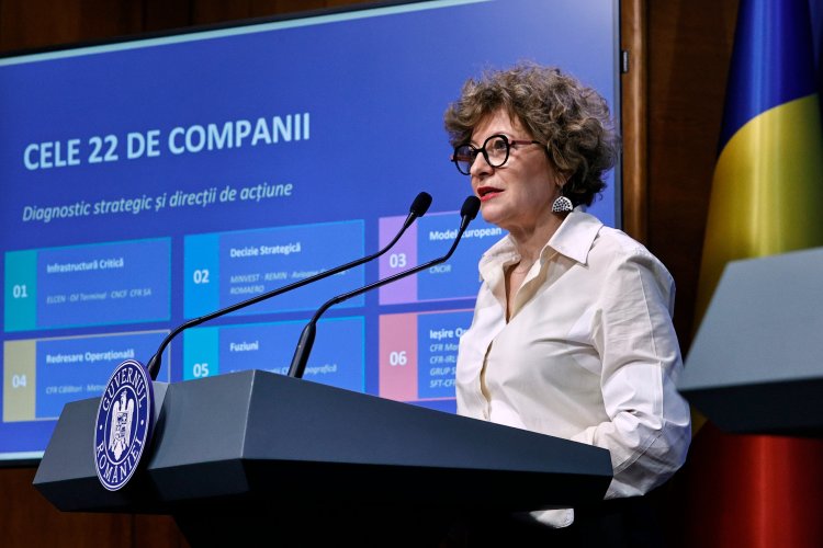 Oana Gheorghiu: Voi continua mandatul de a face curățenie în companiile de stat; nu voi accepta șantajul PSD