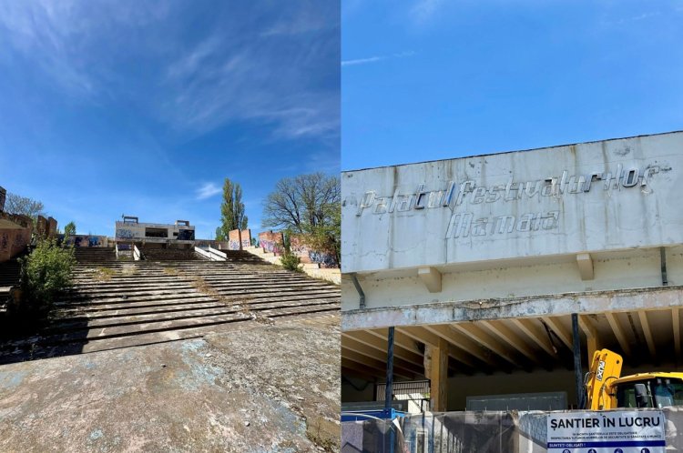 Continuă reabilitarea și modernizarea Teatrului de Vară Mamaia