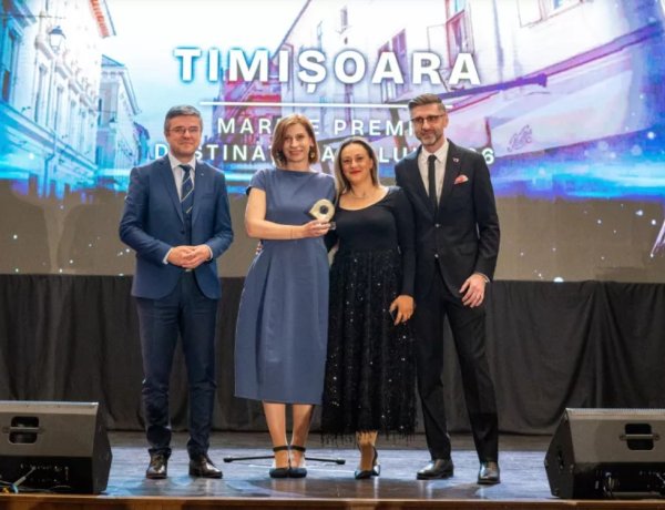 Gala Destinația Anului 2026: Marele premiu merge la Timișoara, iar Constanța a fost premiată pentru mai multe atracții