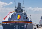 FOTO România a primit prima corvetă modernă de luptă după 35 de ani.
