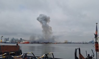 O dronă marină a explodat în Portul Constanța. A fost activat planul roșu de intervenție