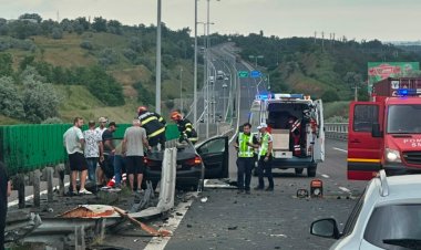 Accident rutier pe Autostrada A2 București-Constanța