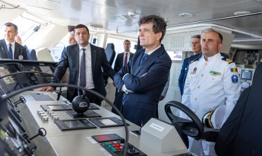 Nicușor Dan: Corveta Contraamiral August Roman va întări contribuția României la securitatea regională