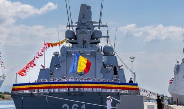 FOTO România a primit prima corvetă modernă de luptă după 35 de ani.