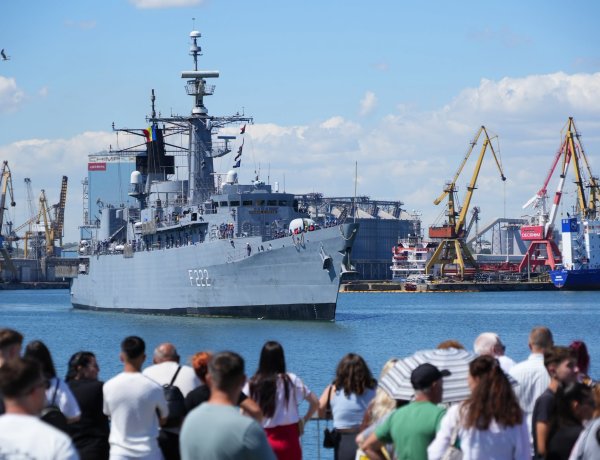 Fregata  Regina Maria a revenit în portul militar Constanța, după participarea cu succes la Operația EUNAVFOR MED IRINI
