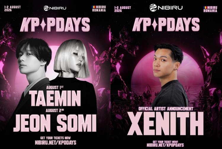 JEON SOMI și XENITH sunt noile nume internaționale confirmate pentru K-POP Days din cadrul NIBIRU
