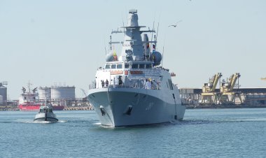 Noua corvetă a Forţelor Navale Române a ajuns în România