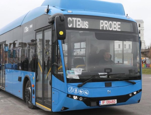 De sâmbătă, pe linia 2-43 intră în circulație noile autobuze Karsan e-ATA 12